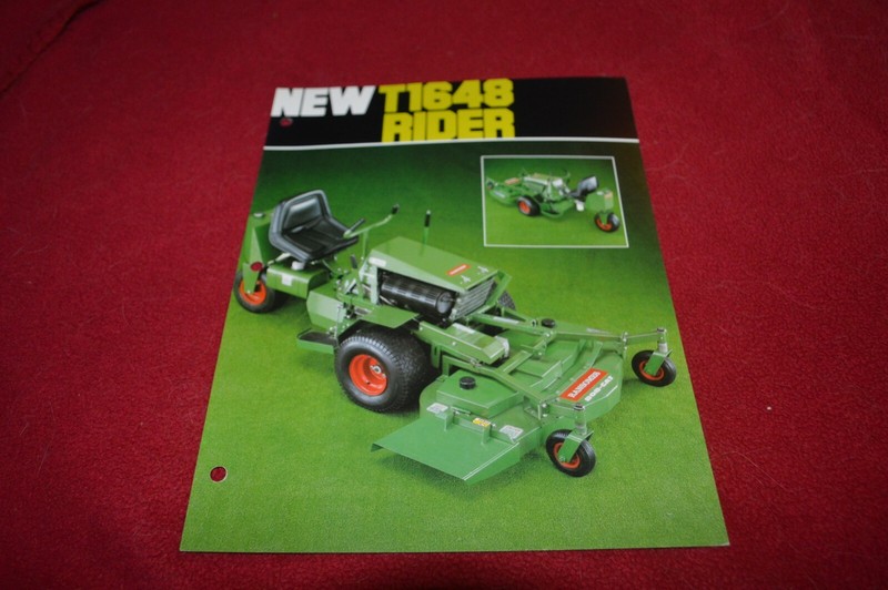 Ransomes Bob-Cat T1648 Rider Mower For 1984 Dealer’s Brochure DCPA11