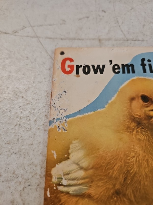 Vintage 1955 Quaker Oats Ful-O-Pep Grow 'Em Fit Not Fat Chicken Farmer Brochure gallery