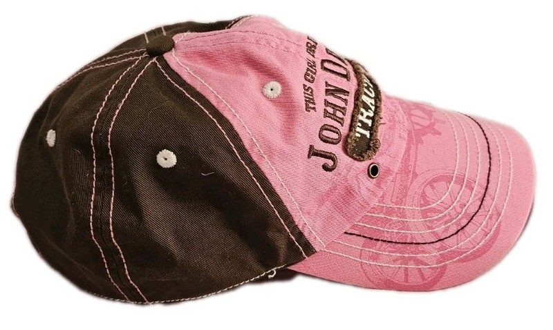 🧢 John Deere Women’s Pink Tractor Hat – “This Girl Drives a John Deere Tractor” gallery