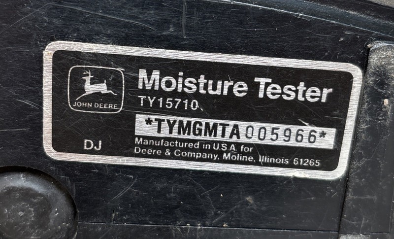 Vintage John Deere TY15710 Moisture Tester Tested Working gallery