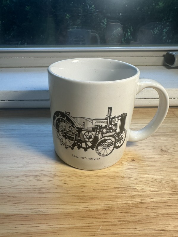 John Deere Service Coffee Mug Cug - Model D Tractor 1924-1953 Go With The Green gallery