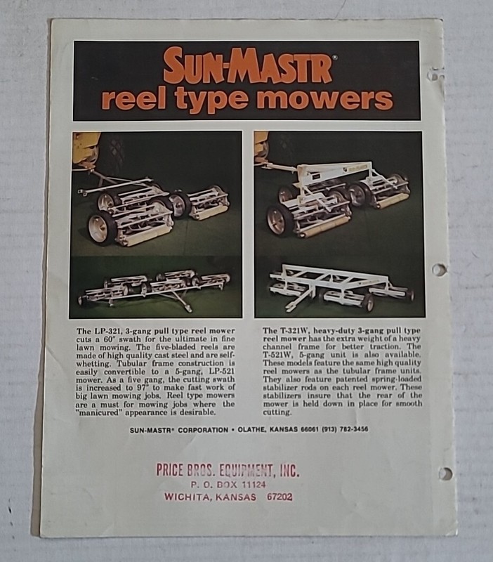 Sun-mastr Mid-mount Mower Brochure gallery