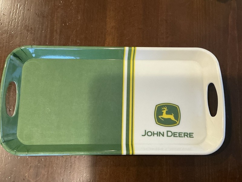 2007 Evergreen John Deere Melamine Serving Tray-15”x 7.5” **Collectible**