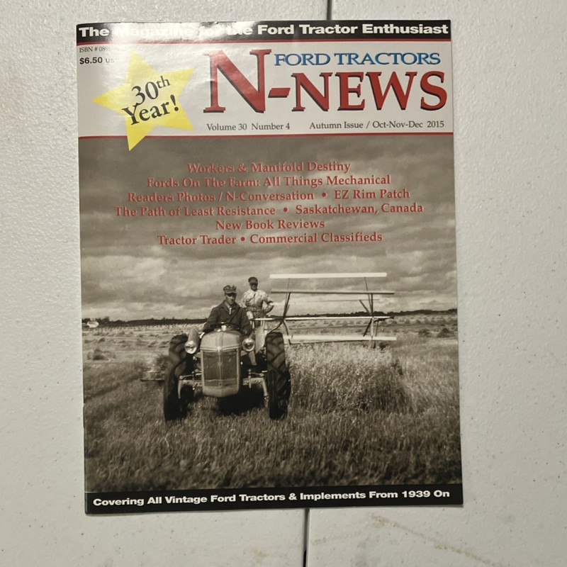 Ford N-News Magazine Lot 30th Year 2015 Agriculture Original Multicolor Brochure gallery