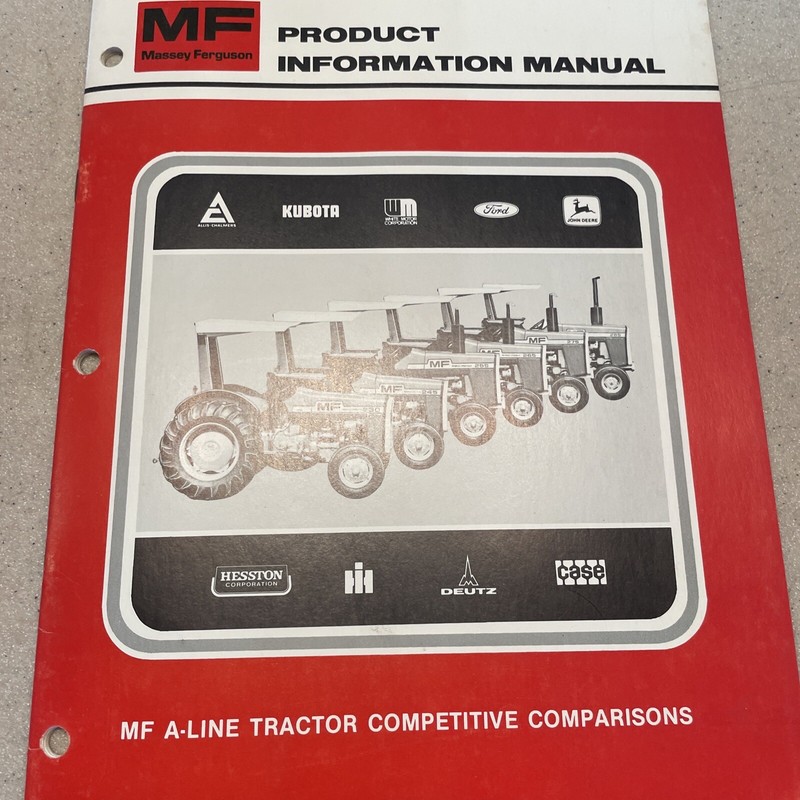 Manual – Massey Ferguson – MF A-line Product Information 230 245 255 265 275