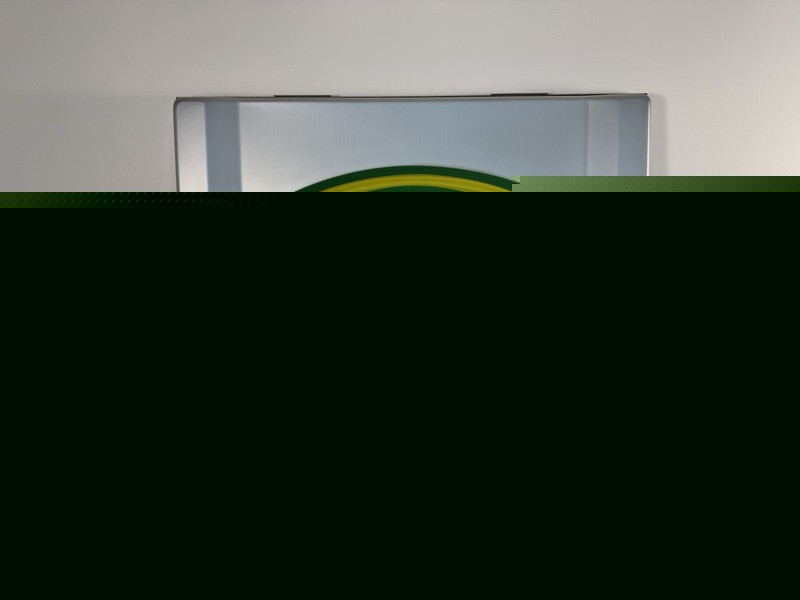 Large OEM John Deere Dealership Lighted Sign Featuring Leaping Deer Logo