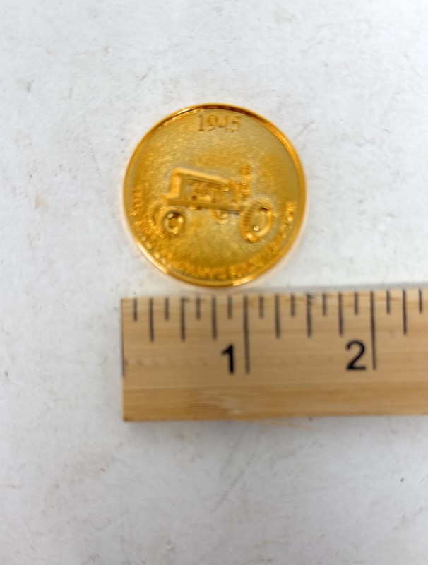 John Deere Gold Coin Vintage Medallion