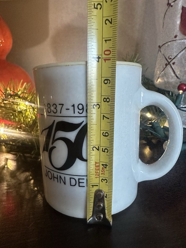 Plastic John Deere 150th Anniversary Coffee Mug Agriculture gallery