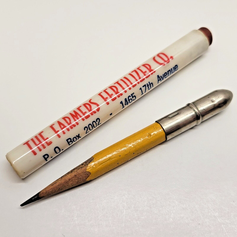 VTG The Farmers Fertilizers Co Columbus Ohio Advertising Bullet Pencil AG Farm gallery