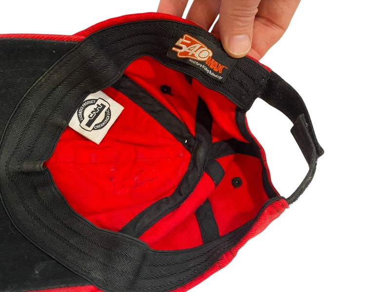 Kids International Harvester Strapback Adjustable Hat Tractor Red Black gallery