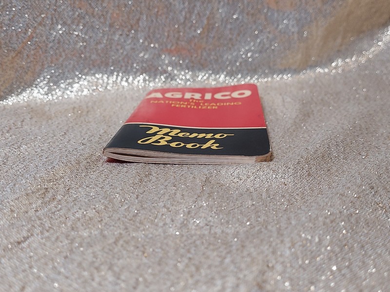 Vintage AGRICO Fertilizer Advertising Notebook Pocket Memo Book Farming gallery