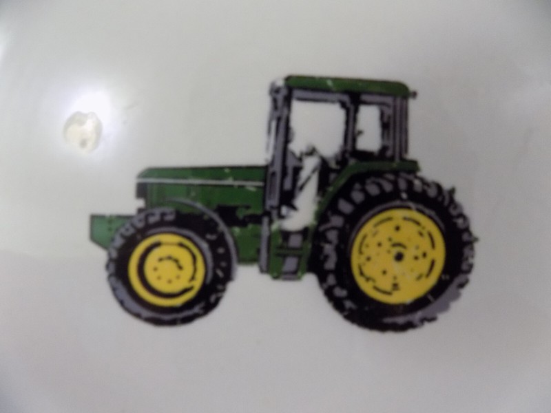 Vtg John Deere Platter Gibson Housewares Nothing Runs Like a Deere! 11.25" Plate gallery