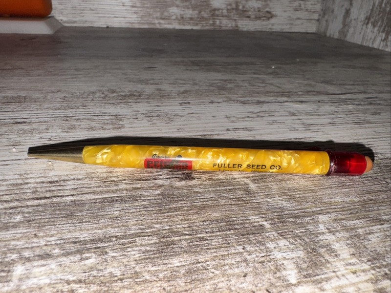 Vintage Pfister Hybrids Mechanical Pencil Filler Seed Co Lincoln Illinois