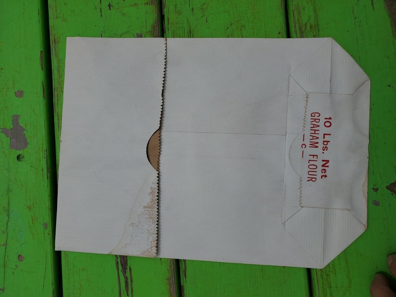 Vintage 10 Lb. Red Wing Special Graham Flour Bag/sack,Red Wing MN FREE SHIPPING gallery