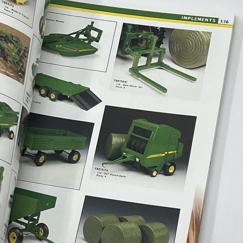 2002 John Deere Pocket Ertl Toy Pedal Tractor Catalog Guide Brochure Book gallery