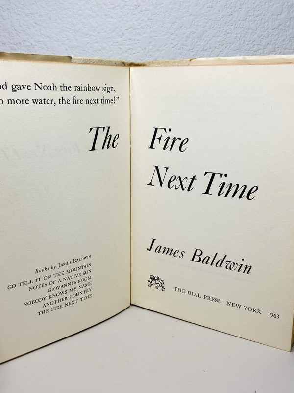 The Fire Next Time James Baldwin Hardback Book Dust Jacket gallery