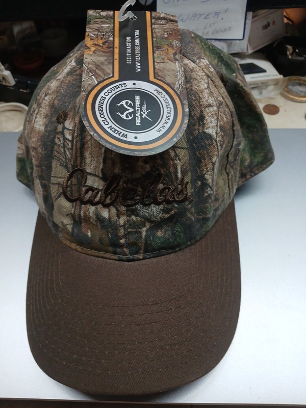 Embroidered CABELA'S Camo Cap w/ Tags/NEW gallery
