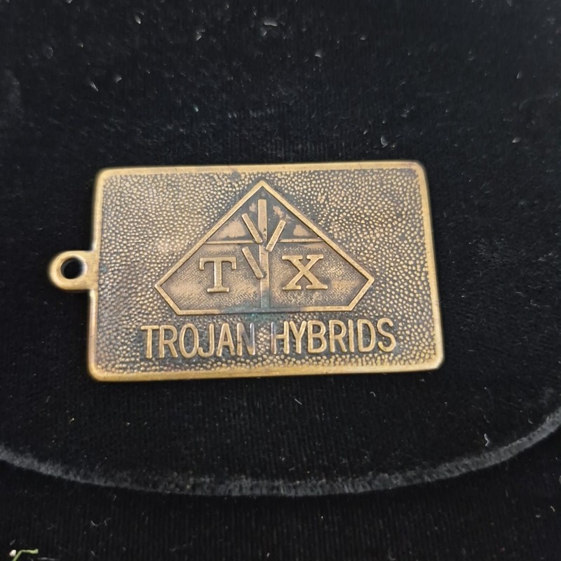 Vintage TX Trojan Hybrids Keychain Fob – Lloyd Anderson No Key Ring