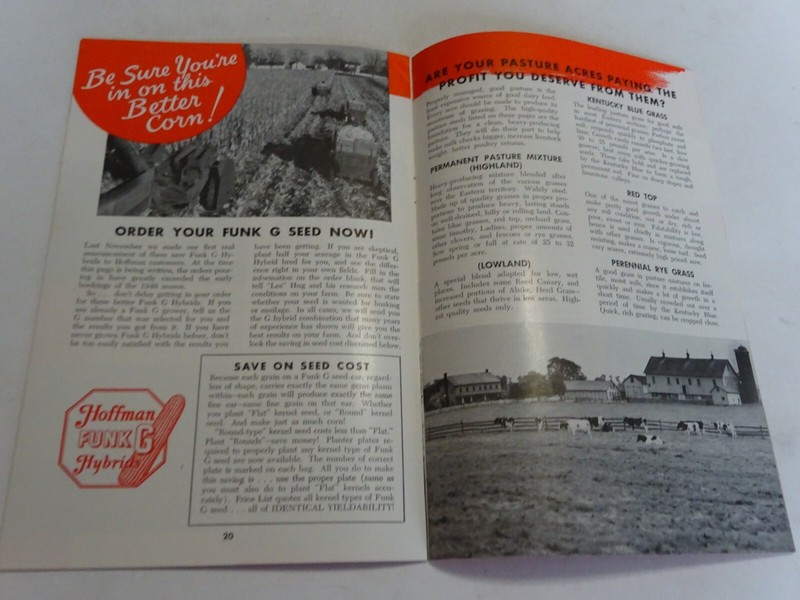 1949 Hoffman Farm Seed Catalog & Price List gallery