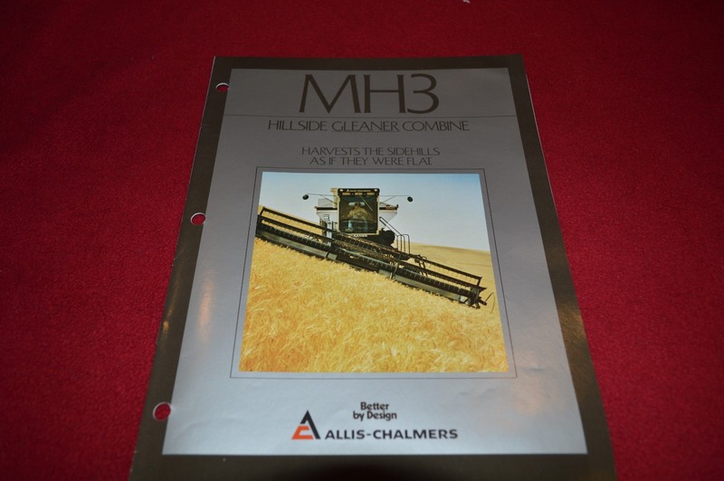 Allis Chalmers MH3 Hillside Gleaner Combine Dealer’s Brochure DCPA3