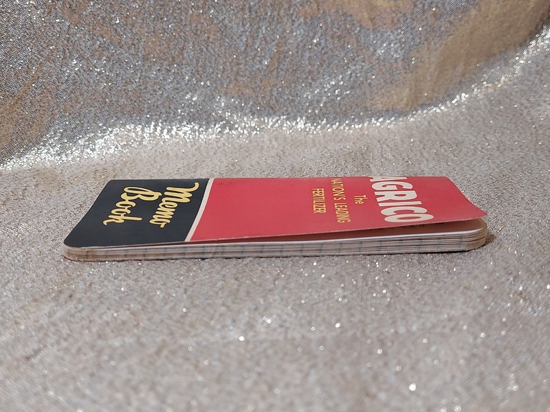 Vintage AGRICO Fertilizer Advertising Notebook Pocket Memo Book Farming gallery