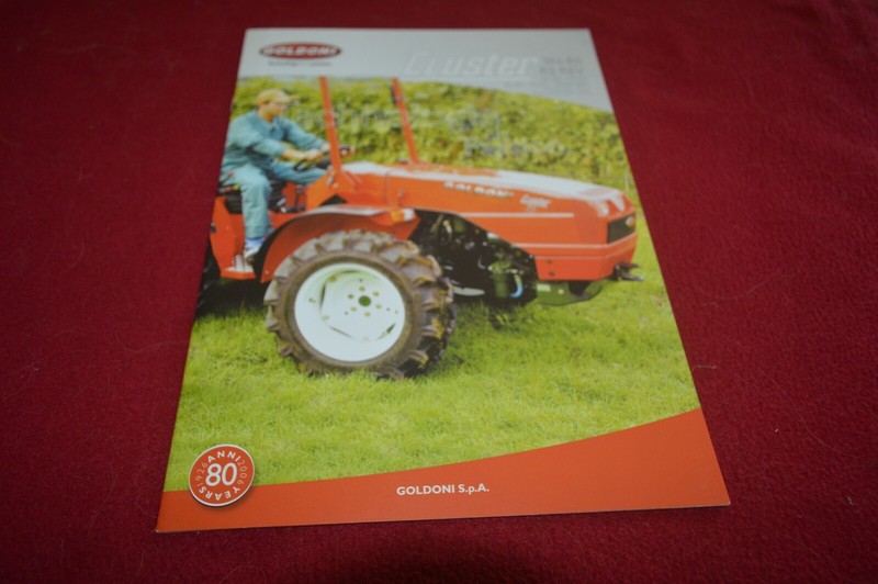 Goldoni Cluster 65 75 Tractor Brochure FCCA