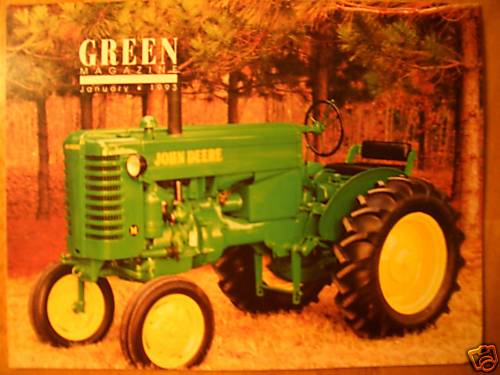John Deere Model AR AO Tractor GREEN Magazine January 1993