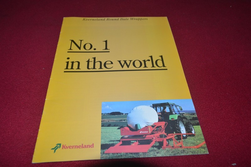 Kverneland Round Bale Wrappers Dealers Brochure CDIL ver2