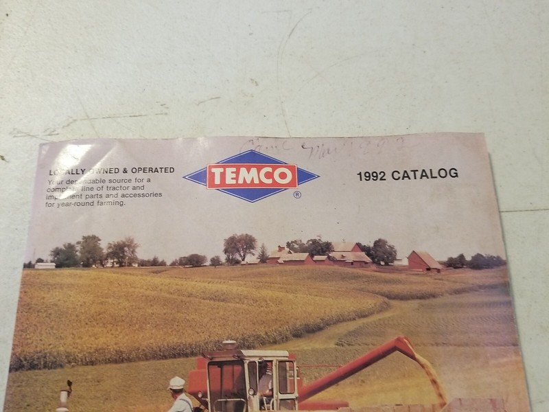 1992 Temco Tractor Parts Catalog Bloomsburg Pa gallery