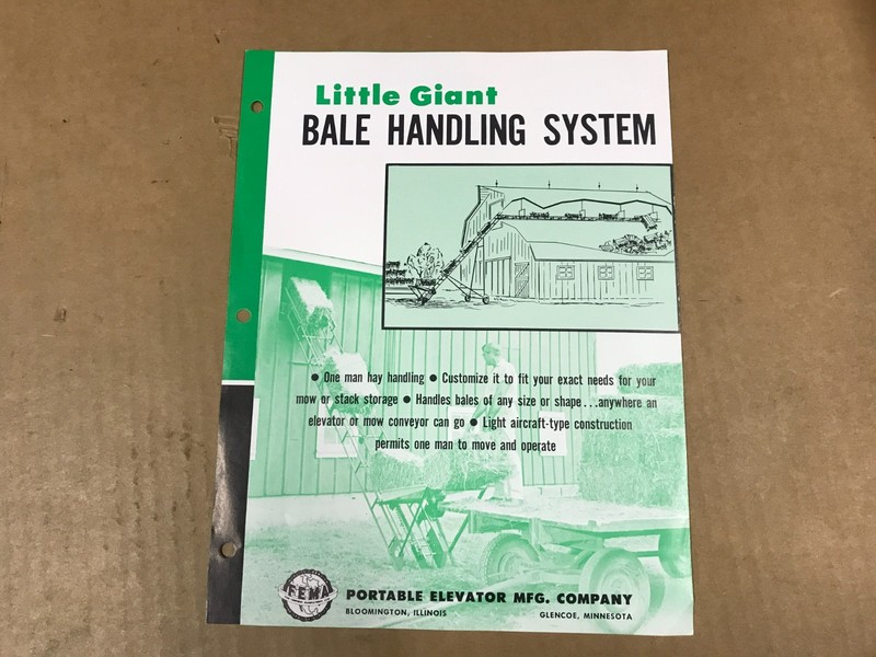 Vintage Little Giant Bale Handling System – Salesman Brochure