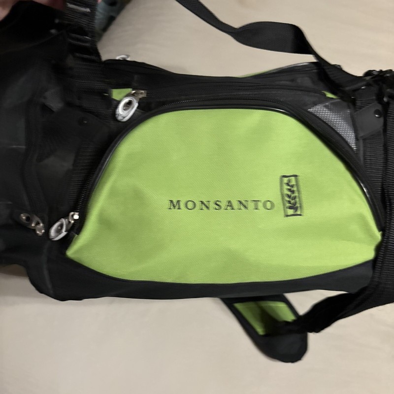 Vintage Defunct NEW Monsanto St Louis MO Duffle/Gym Bag Bayer Free Shipping gallery