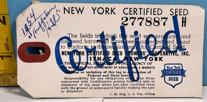 1954 January New York Certified Seed Growers Cooperative Inc