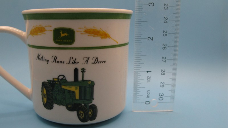 John Deere "Amber Waves" Coffee Cup/Mugs by Gibson- “Nothing Runs Like A Deere” gallery