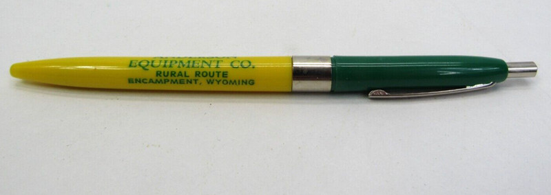 NOS John Deere New Sound Idea Tractors Anderson Equip Encampment WY Ink Pen Gard gallery