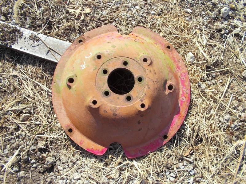 Allis Chalmers C Tractor Original AC rear cast wheel hub center