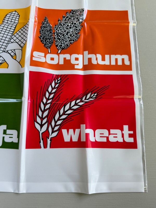 Pioneer Brand Seeds Plastic Bag Sack Corn Sorghum Alfalfa Wheat Unused gallery