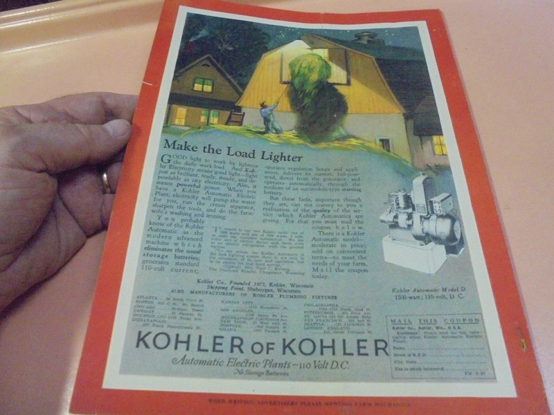 Vintage Lot of Two 1926 Farm Mechanics Magazines gallery