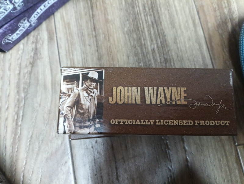 EMPTY BOX ONLY John Wayne Hand Crafted Knife Case XX