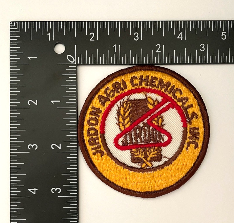 Jirdon Agri Chemicals Inc. Nebraska Embroidered 3″ Patch Agriculture