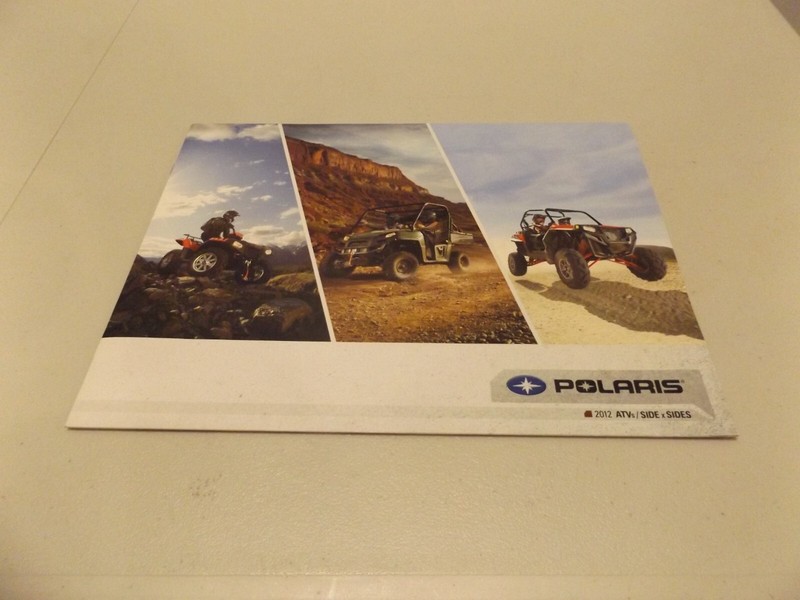 POLARIS 2012 ATV’S / SIDE x SIDES, LIT # 9950998 2011