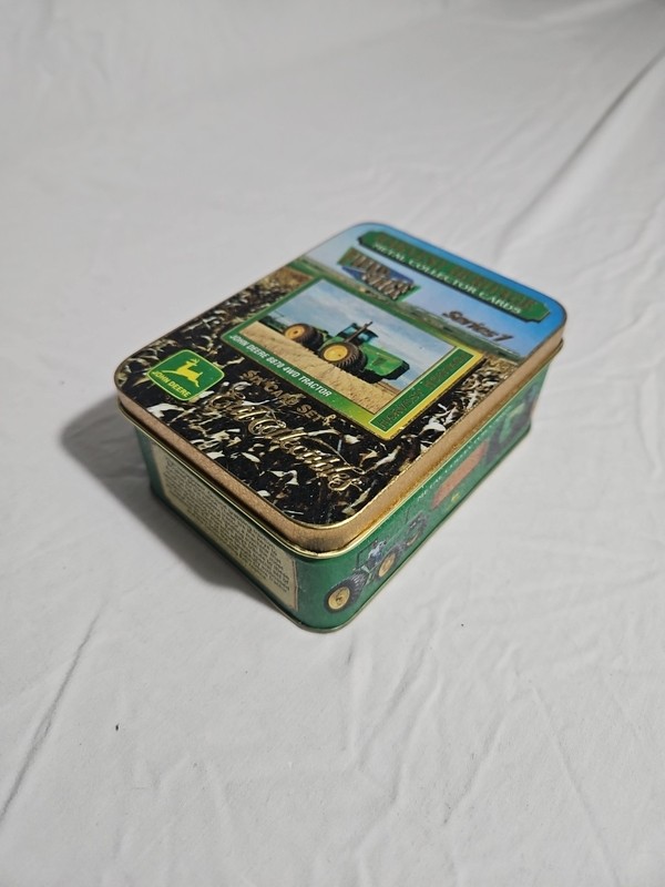 Vintage Ertl Collectables JOHN DEERE Harvest Heritage Metal Collector Cards