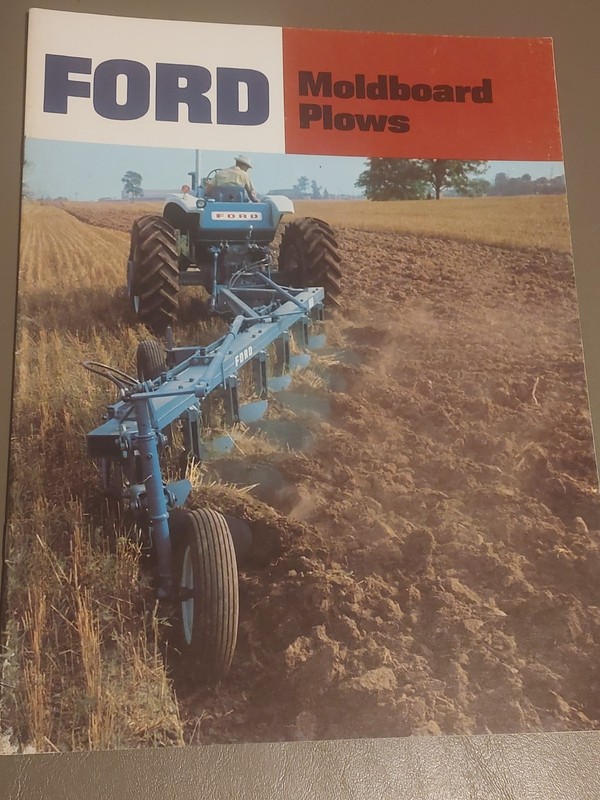 1970s-80s Ford Moldboard Plow Advertising Brochure