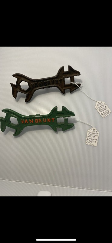Vanbrunt D380 Wrenches Pre John Deere Made In USA Grain Drill 1860-1911 Tools gallery