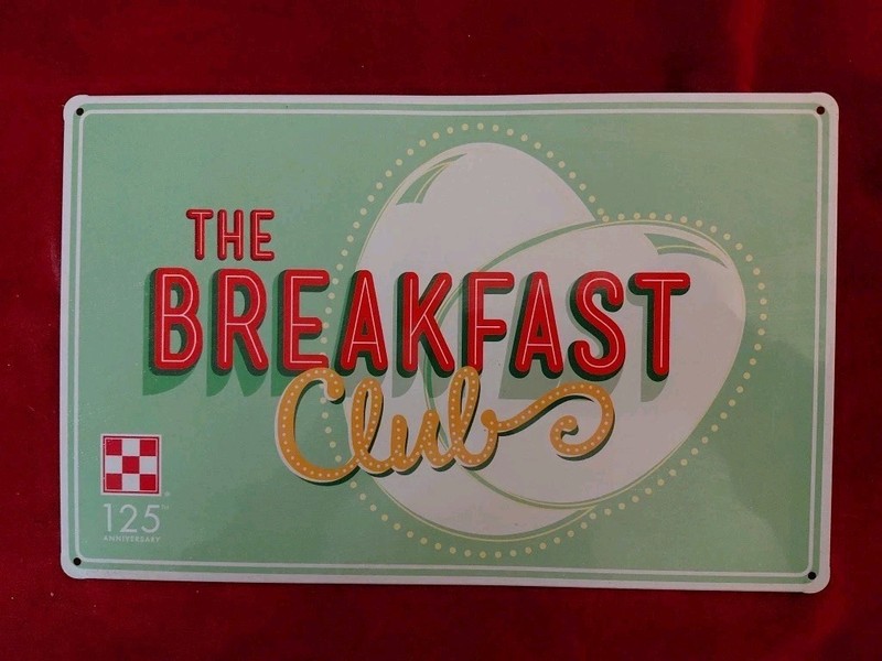 Purina chicken coop metal sign The Breakfast Club 125 Anniversary NEW gallery