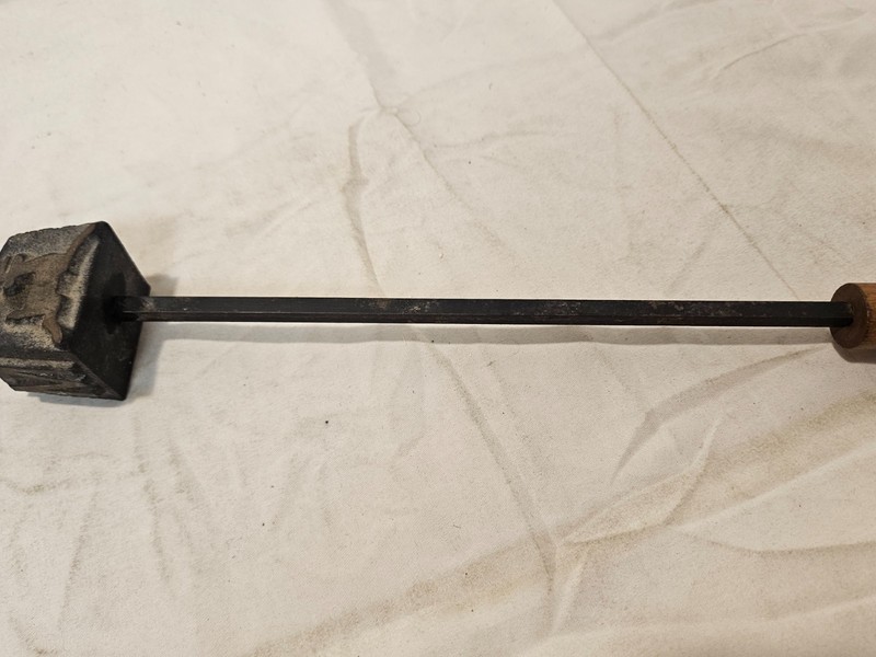 JOHN DEERE BARBECUE BRANDING IRON VINTAGE 1970s TRACTOR GRILL ANTIQUE
