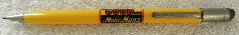 Vintage Moormans Feed, Clyde Hatfield, Ames, Iowa IA Moorman Mechanical Pencil