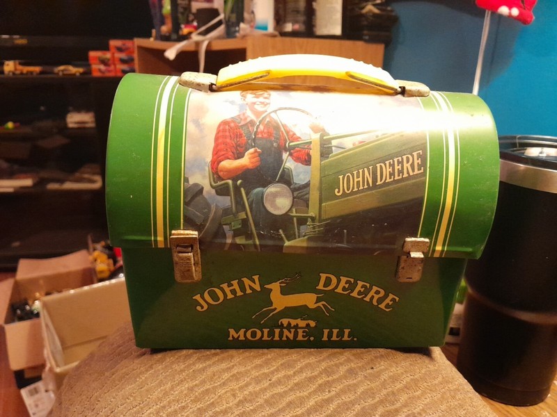 John Deere Mini Lunch Toolbox By The Tin Box Company Missing Latch