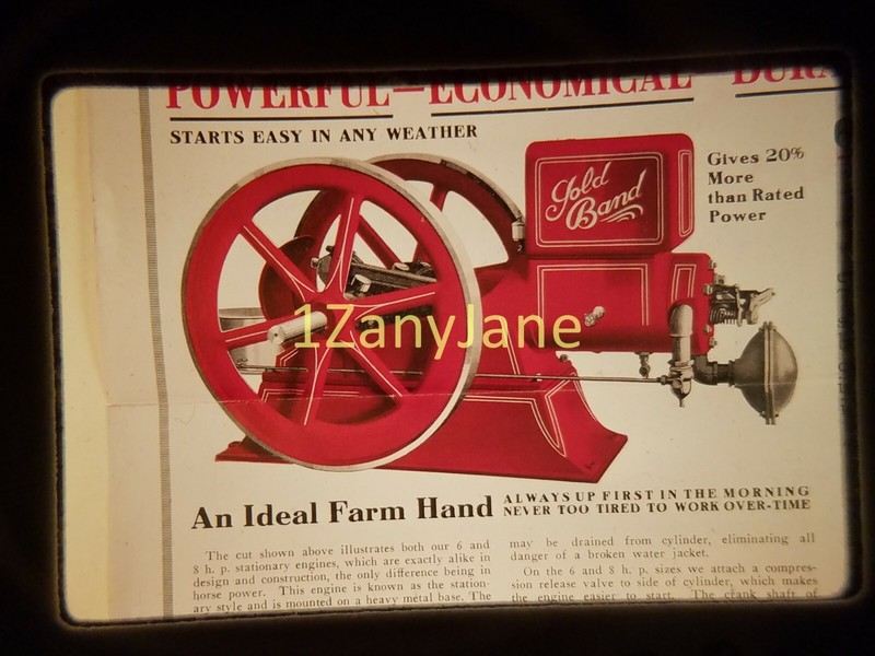 AC4801 35mm Slide of an Allis-Chalmers from MEDIA ARCHIVES GOLD BRAND ENGINE
