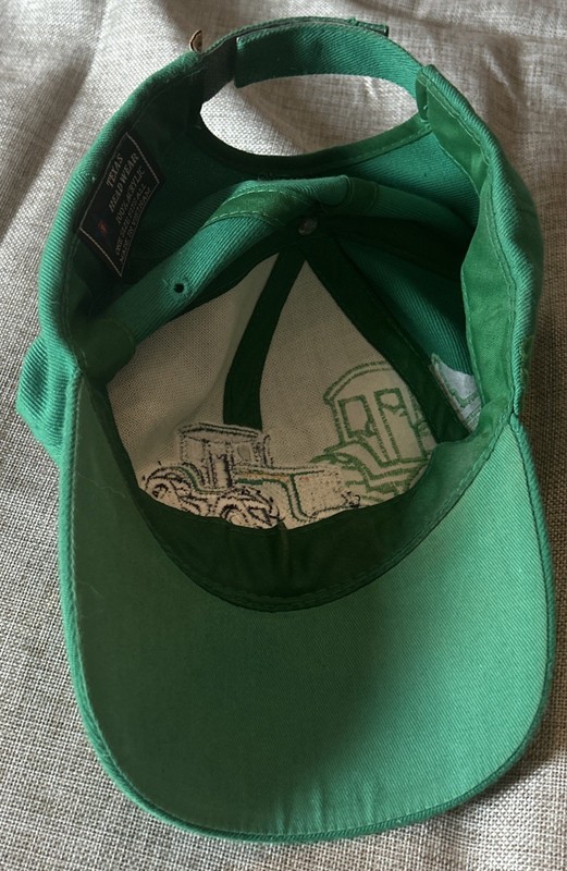 Vintage John Deere Tractor Texas Headwear Patch Hat One Size Fits All gallery