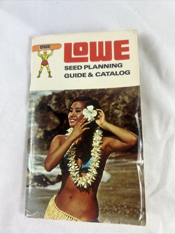 Lowe Seed Planting Guide Catalog 1973 L Hybrids Farming Agriculture